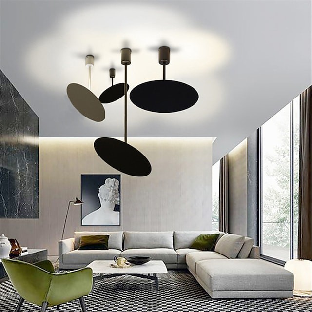 1 pc luz pendente minimalista simples moderno artístico Lâmpada combinada sala de estudo quarto bar mesa escritório