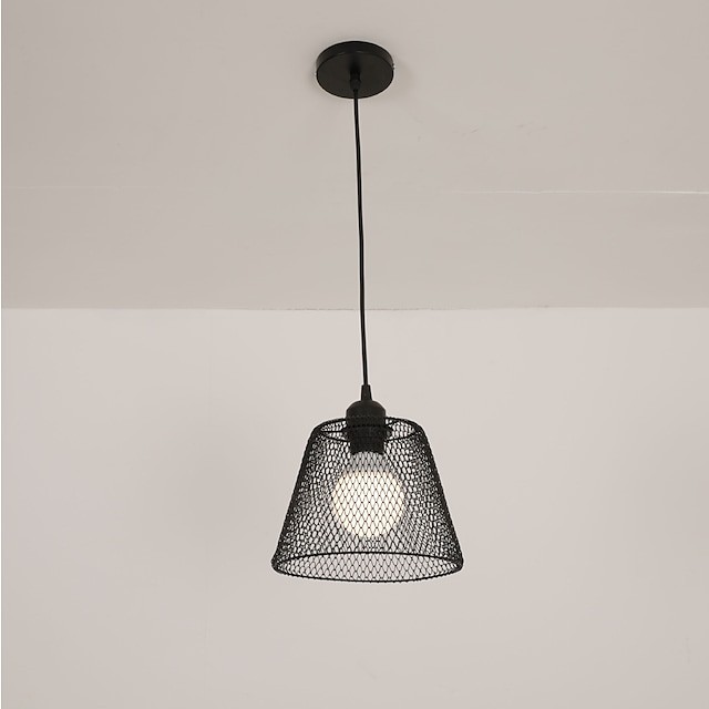 luz pendente lanterna de 20cm projeto luz pendente metal pintado com abamentos modernos