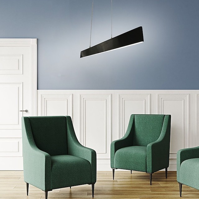 91cm estilo moderno simplicidade luzes pingente de metal sala de jantar sala de estudo escritório luminária