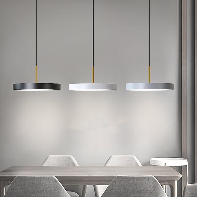 luz pendente único projeto moderno estilo nórdico para sala de estar quarto sala de jantar metal preto