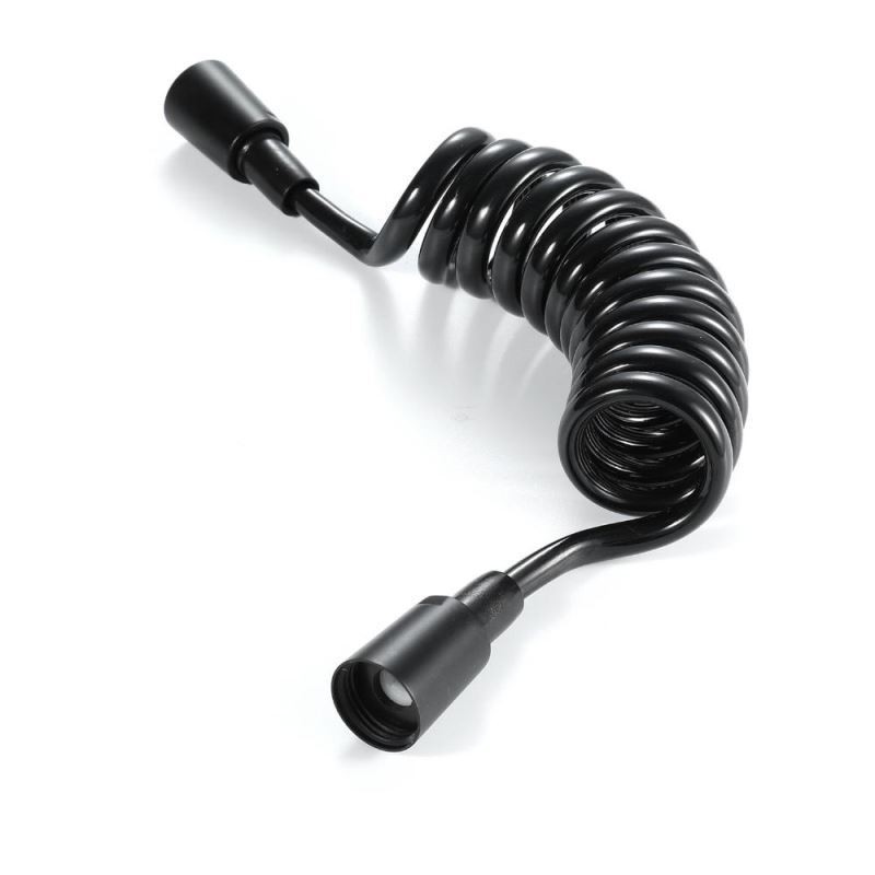 Mangueira de chuveiro de mola em PVC, 3 cores