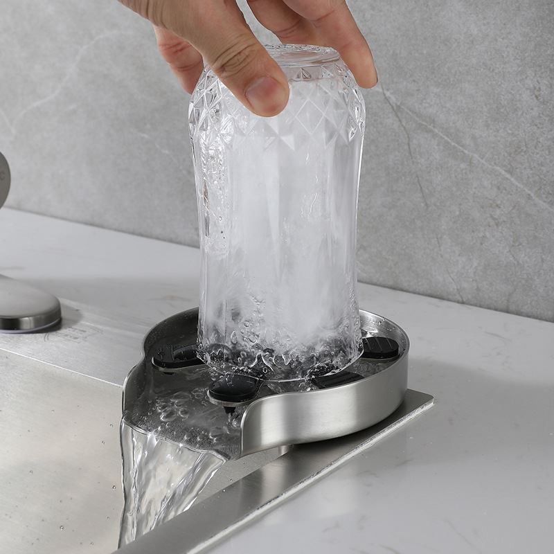 Arruela de copo de aço inoxidável, cobre de sílica gel para pia de cozinha