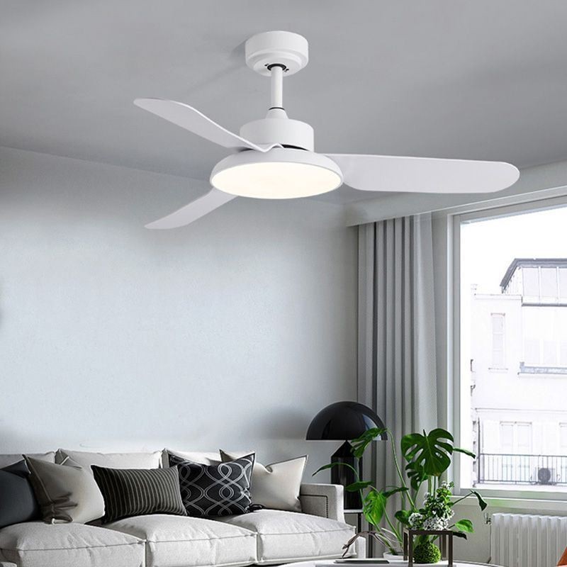 Lâmpada ventilador inversor moderno e minimalista lâmpada ventilador de teto