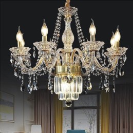 Grande lustre de cristal...