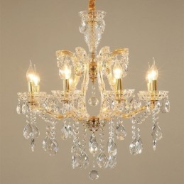 Lustre de cristal elegante...