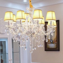 Lustre de cristal moderno...