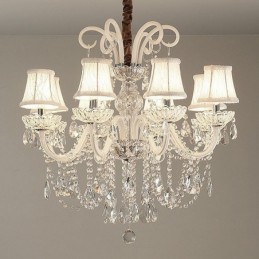 Lustre de cristal elegante...