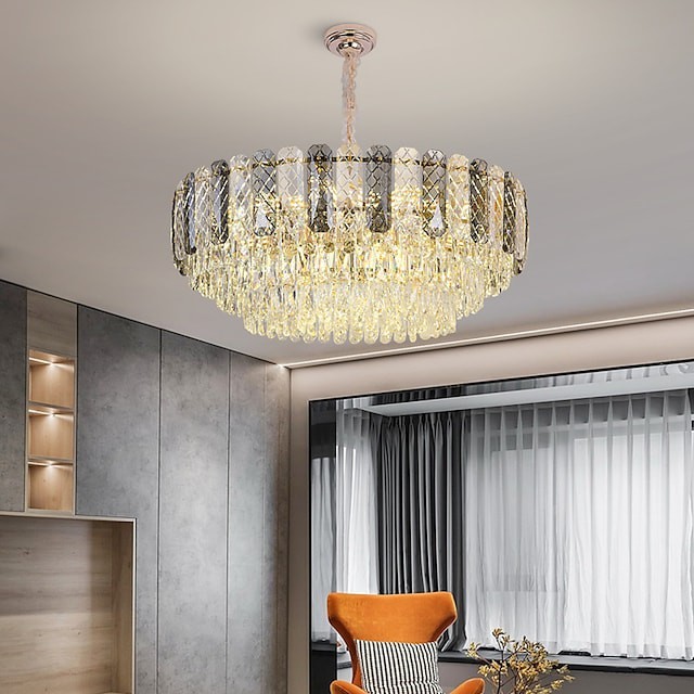 luz pendente 60cm lanterna pendente projeto lustre aço inoxidável galvanizado moderno