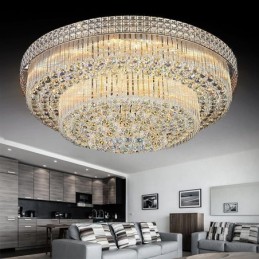 Lustre de cristal moderno...