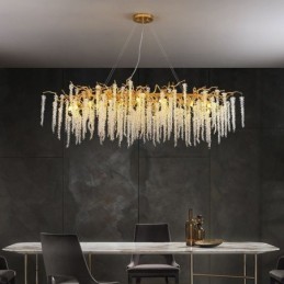 Lustre de vidro Nordic...