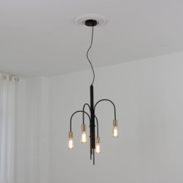 Lustre de ferro moderno...