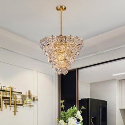 Lustre moderno em forma de...