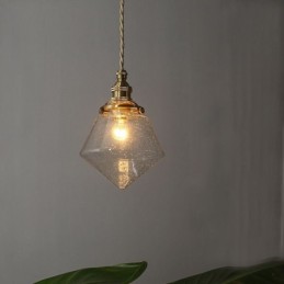 luz pingente de vidro...