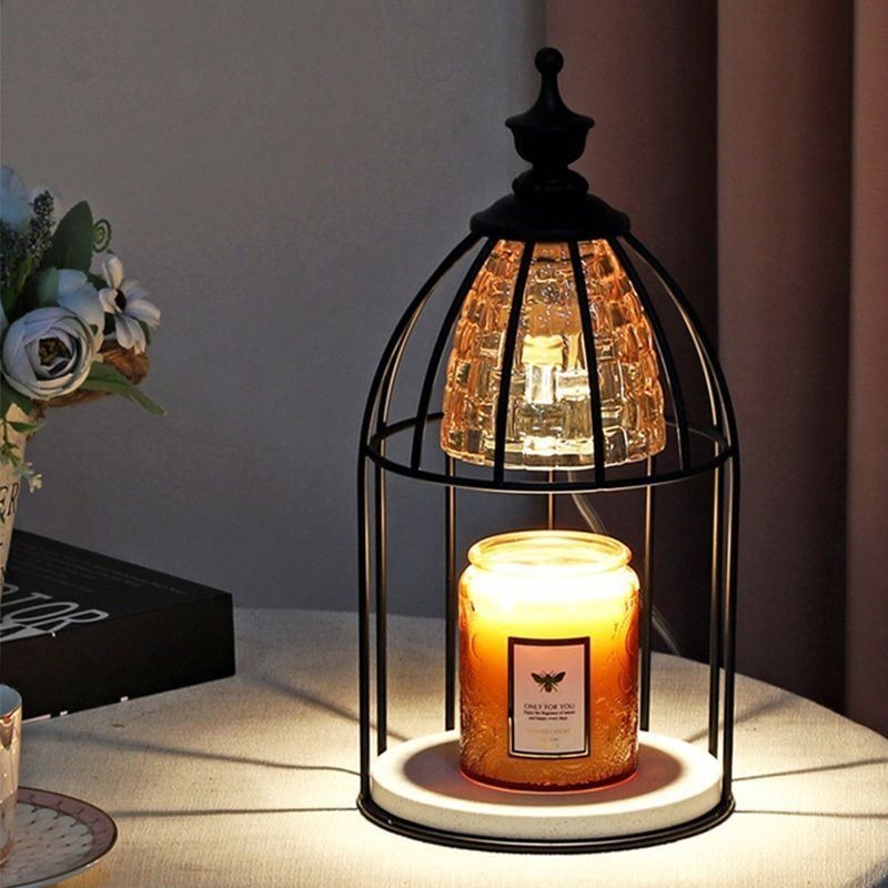 Lâmpada aquecedora de velas Lâmpada de derretimento de cera com aroma vintage