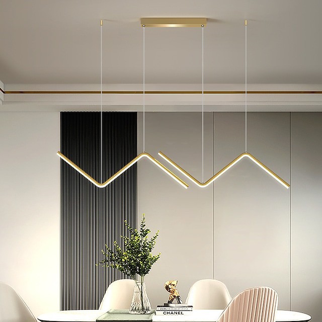 levou luz pendente 5cm luzes da ilha dimmable line projeto alumínio elegante minimalista abamentos pintados estilo nórdico
