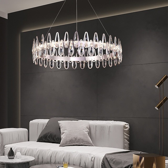 luminária pendente 60cm lanterna projeto lustre aço inoxidável galvanizado moderno