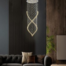 50cm lustre de cristal...