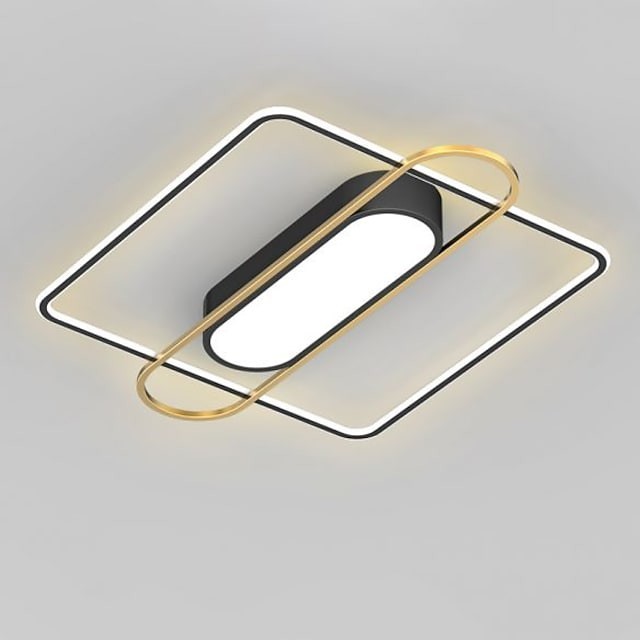 Lâmpadas do quarto sala ultra-fina simples e moderna luz de teto luz nórdica Lâmpada de estudo de arte para casa criativa de luxo