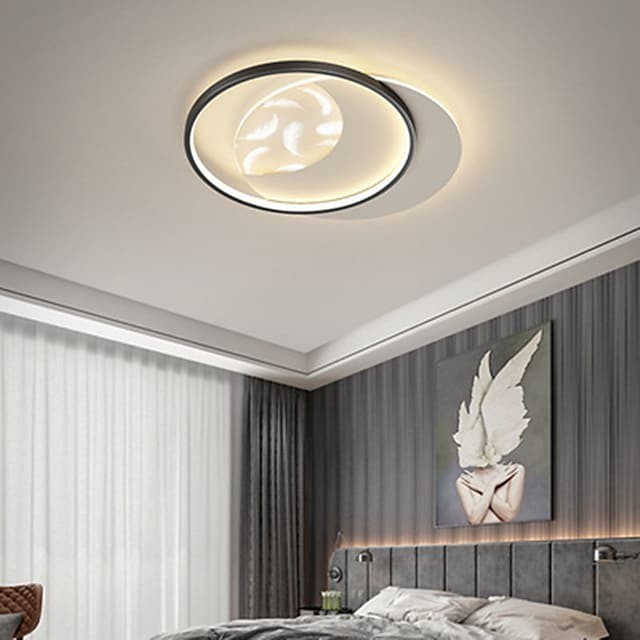 luz de teto embutida projeto círculo metal estilo moderno luminária para corredor banheiro cozinha ou escada