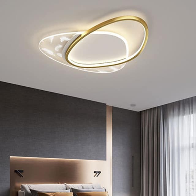 luz de teto moderna simples nova nórdica criativa moda quente romântica Iluminação de teto de penas